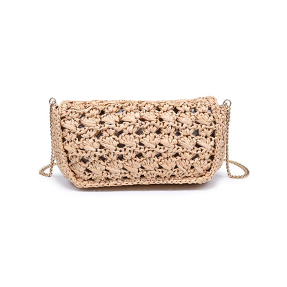 Natural Straw Starfish Crossbody Bag - 606River