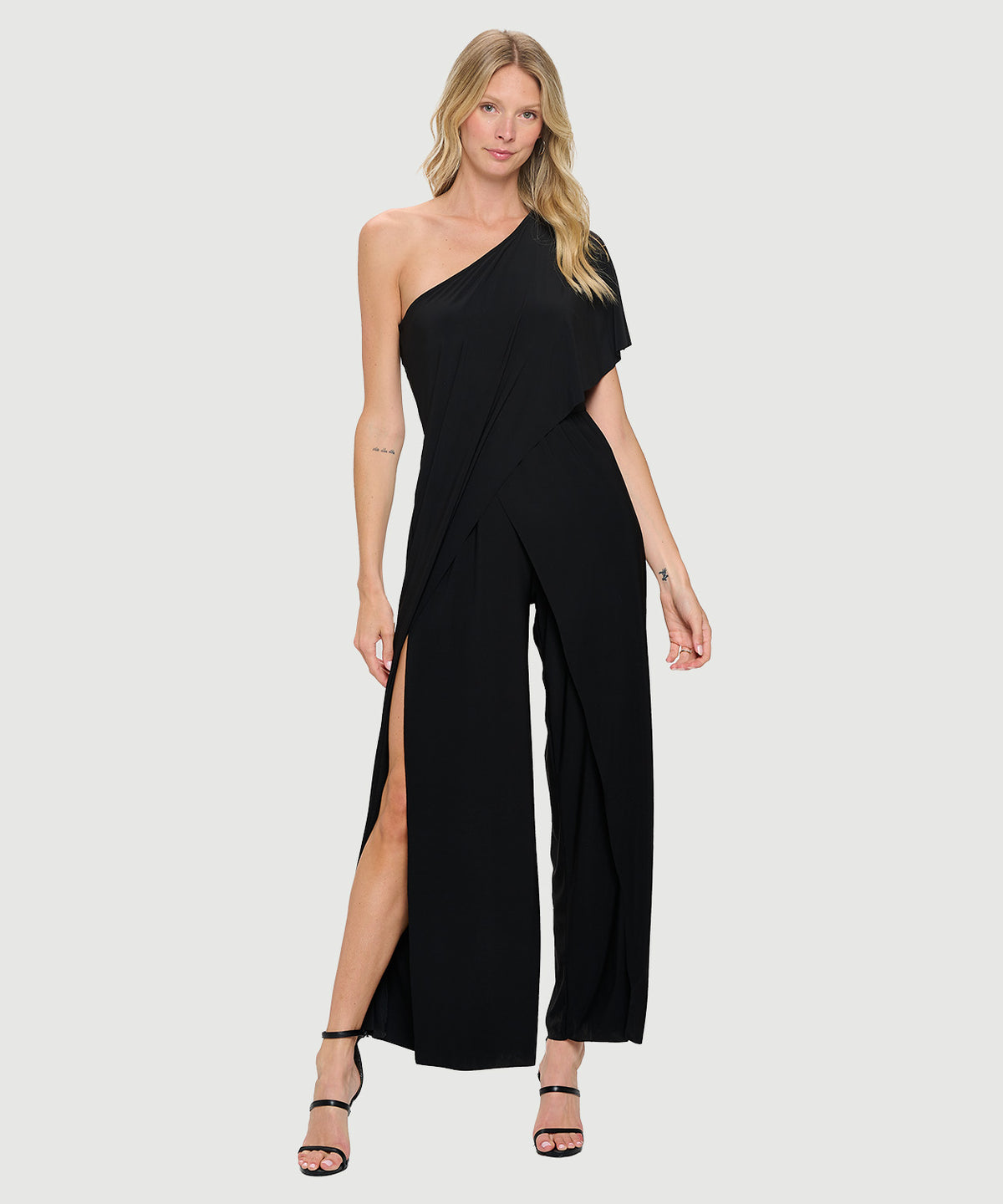 One Shoulder Special Event Jumpsuit