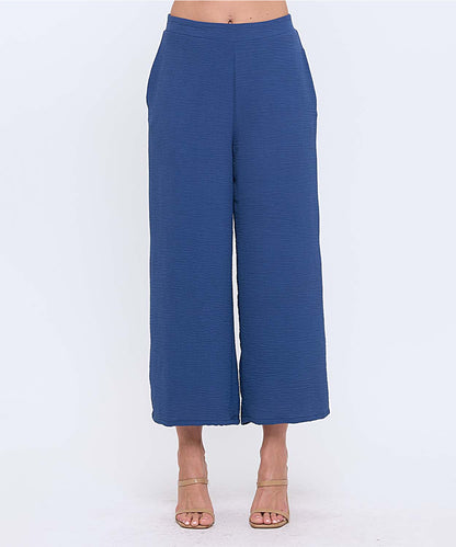 Denim Wide Leg Pull On Pant - 606River