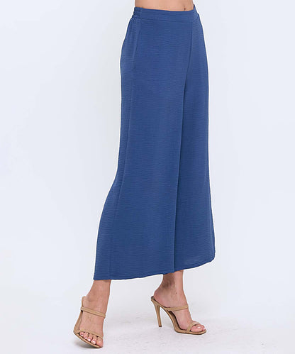 Denim Wide Leg Pull On Pant - 606River