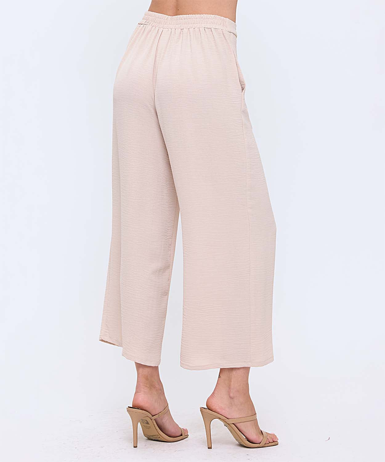 Beige Pull On Pant - 606River