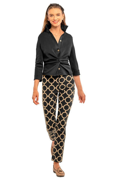 Dip & Dot GripeLess Pull On Pant by Gretchen Scott