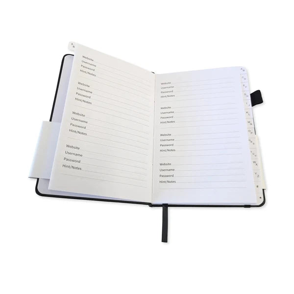 Password Book - Too Pretty To Remember Passwords