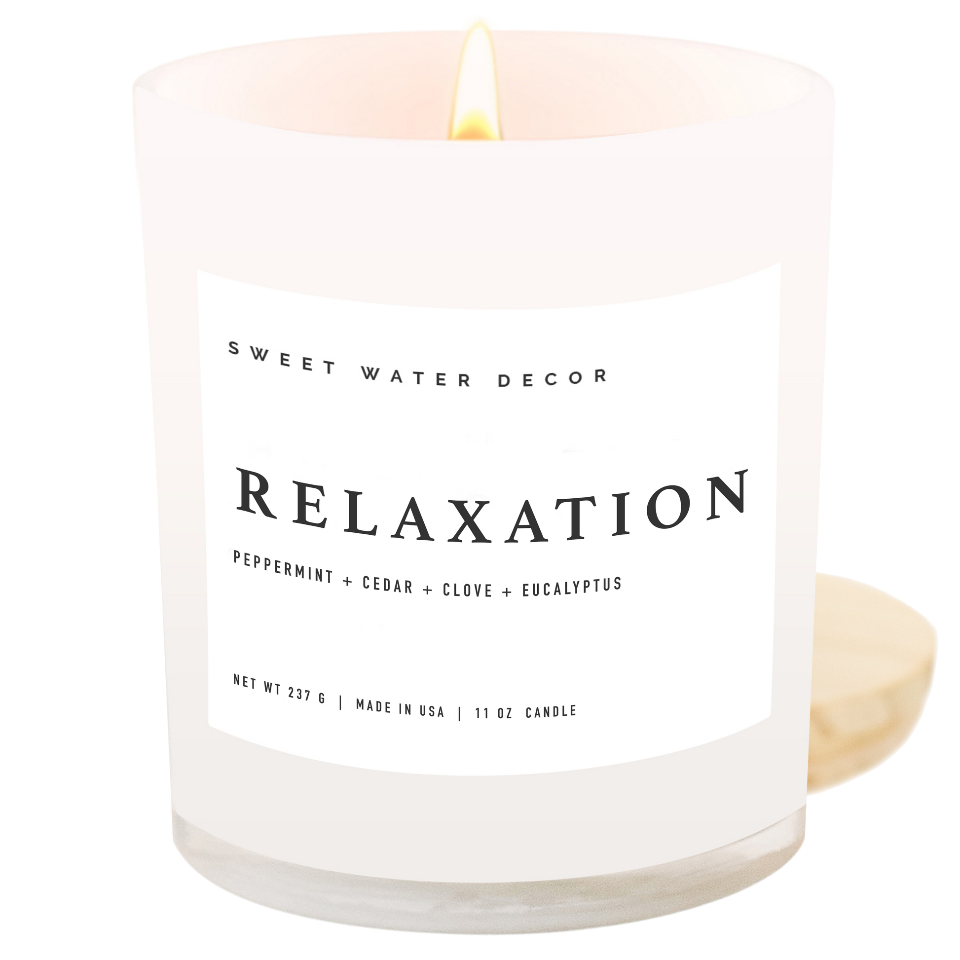 Relaxation 11 oz Soy Candle - Home Decor & Gifts - 606River
