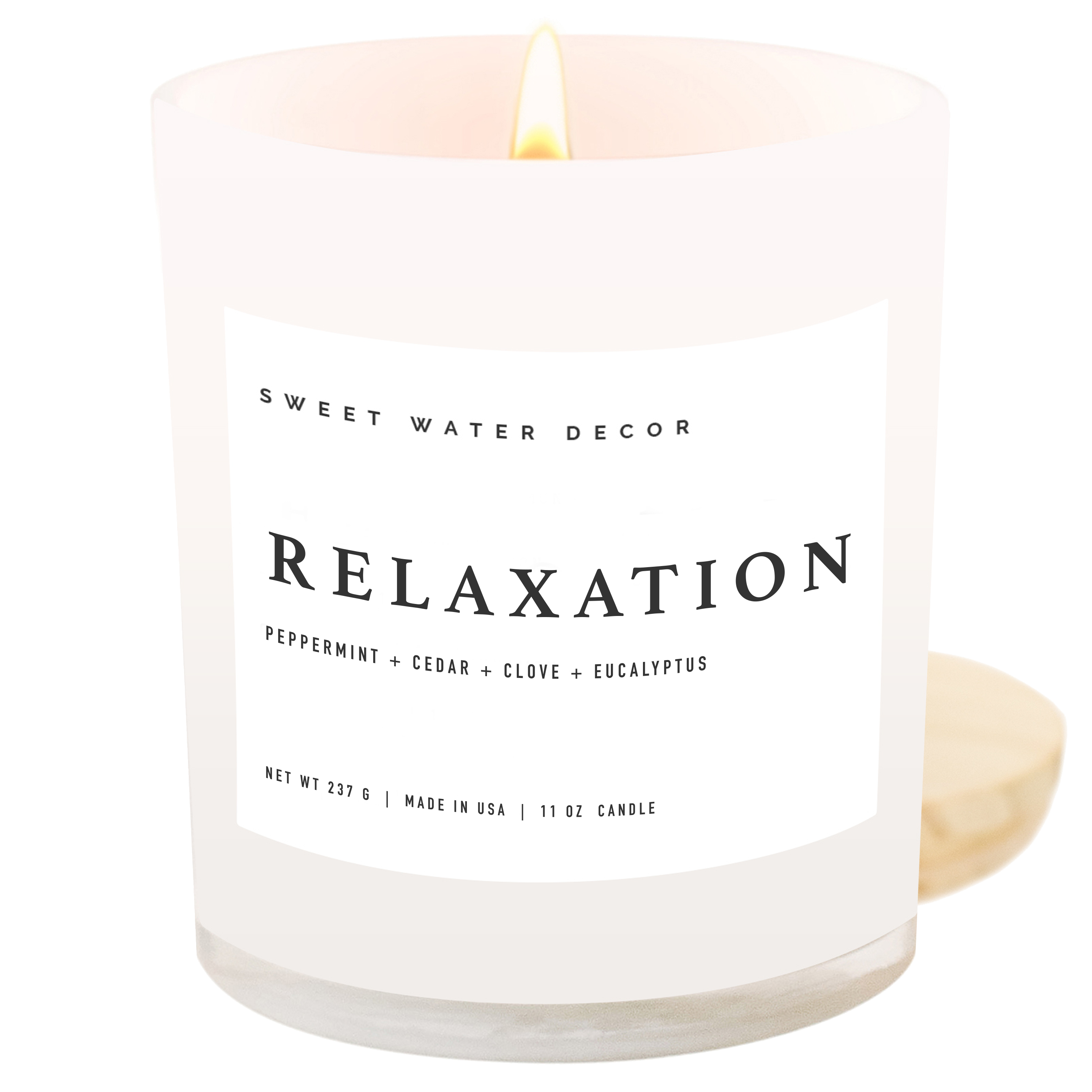 Relaxation 11 oz Soy Candle - Home Decor & Gifts - 606River