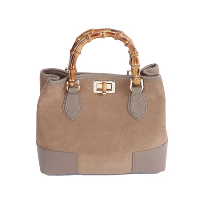 Sybel Small Suede Satchel