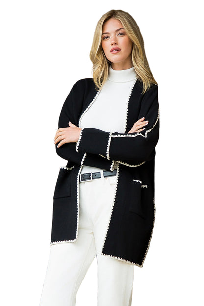 THML Black Classic Cardigan - 606River