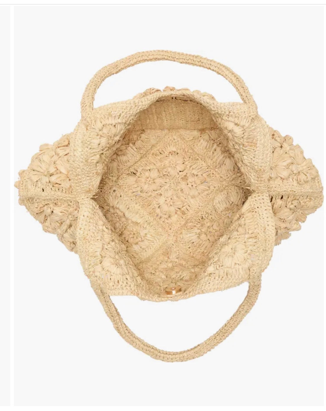 Natural Straw Beth Bag - 606River