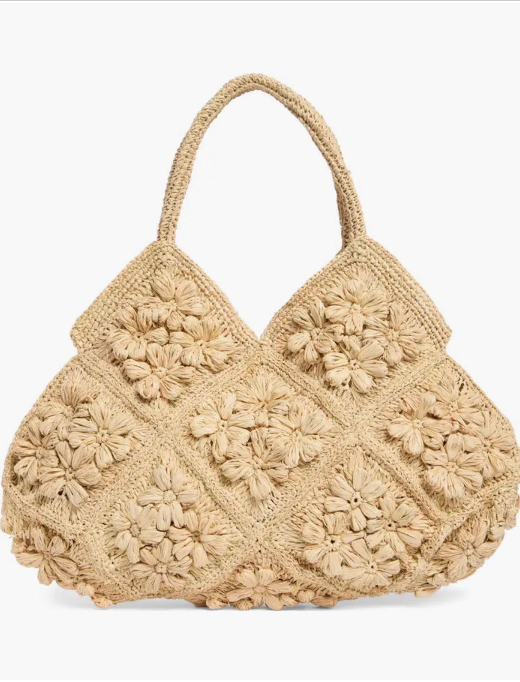 Natural Straw Beth Bag - 606River