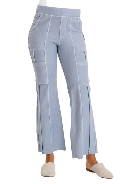 White XCVI Kia Flare Cargo Pull On Pant - 606River