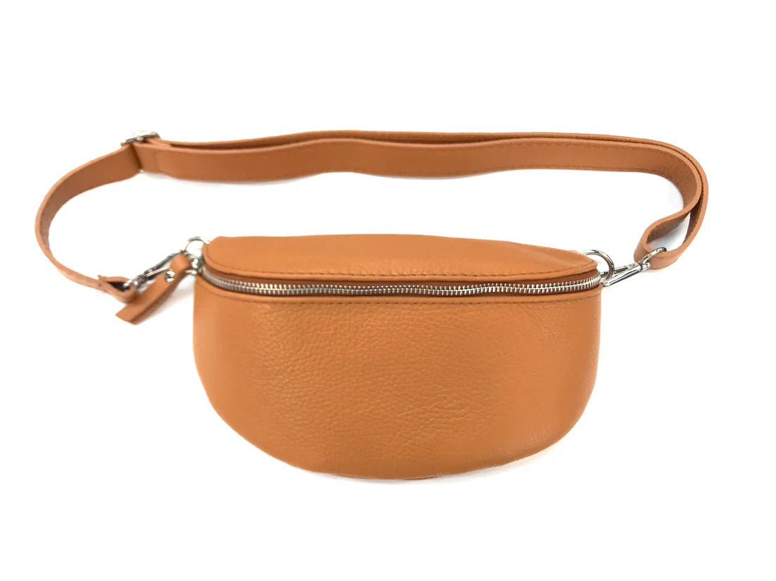 Leather Fanny Pack Crossbody Bum Bag - 606River
