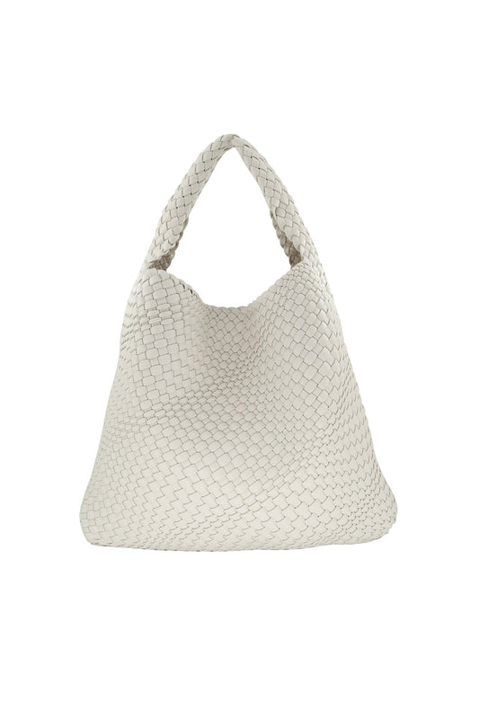Hobo Woven Vegan Leather Weave Tote Bag - 606River