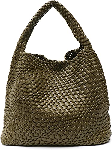 Hobo Woven Vegan Leather Weave Tote Bag - 606River