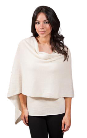 100% Cashmere Draped Dress Topper by Claudia Nicole - 606River