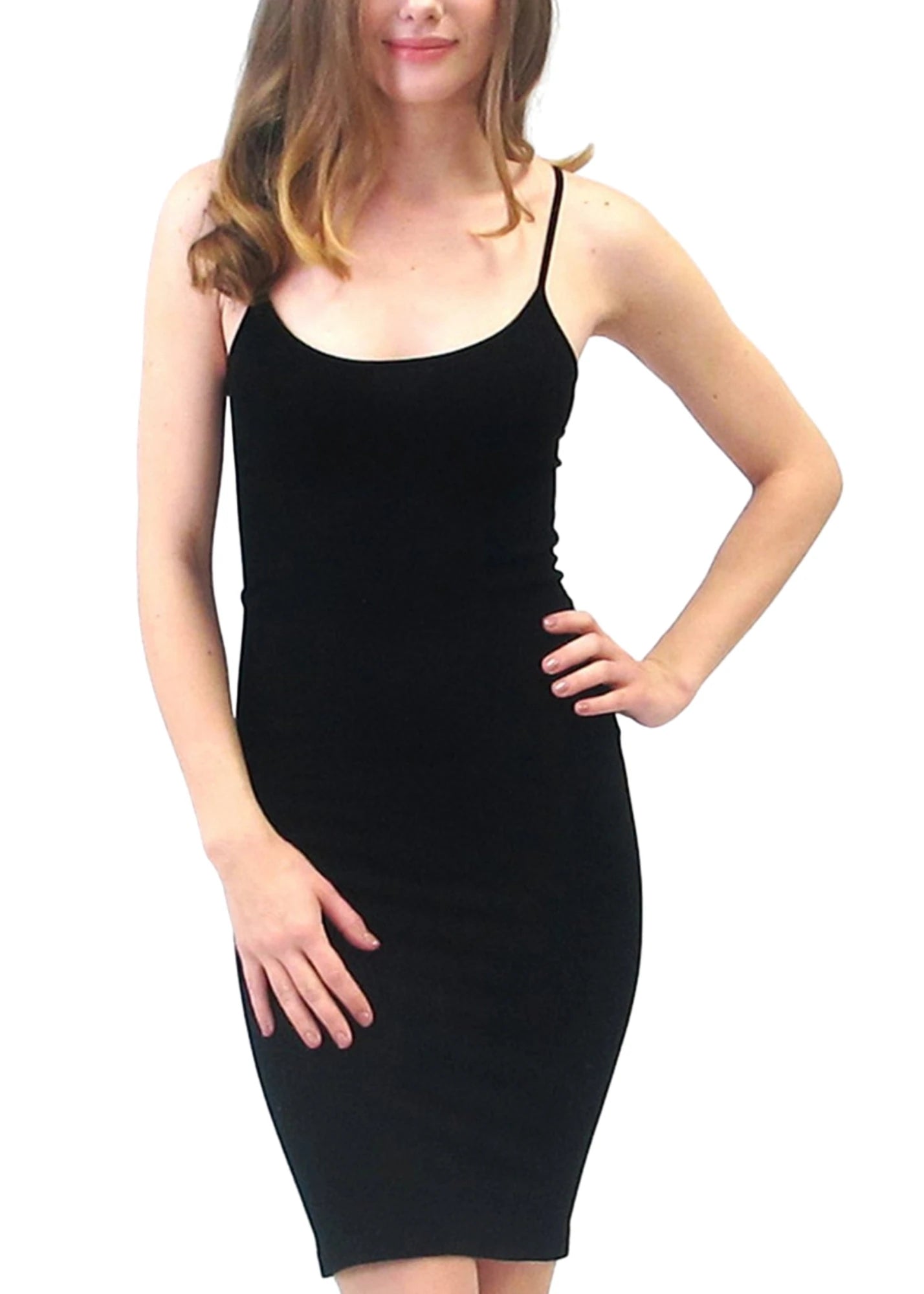 Elietian Basic Tank Dress One Size  Body Shaping - 606River