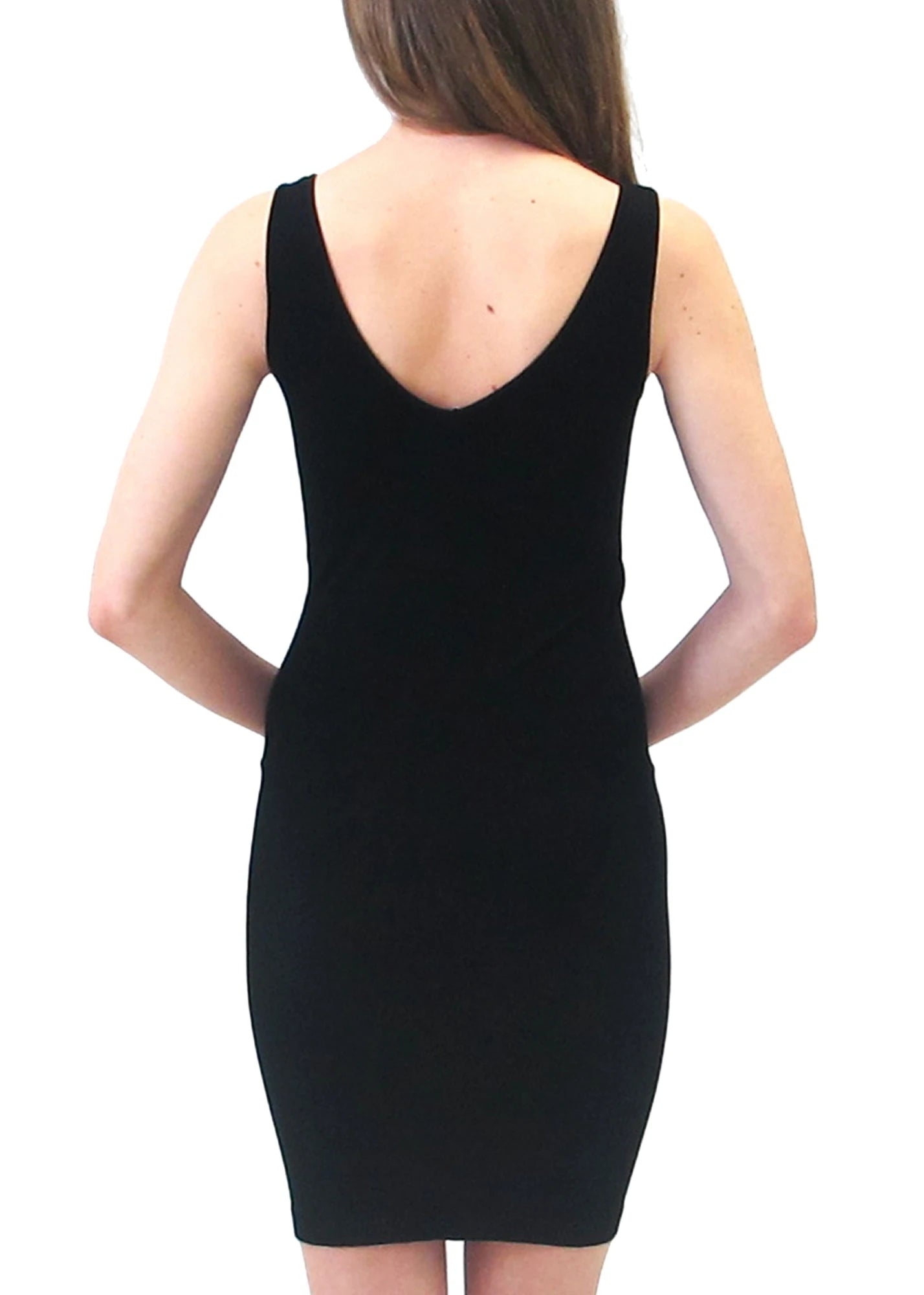 Elietian V-Neck Reversible Dress One Size  By Elietian - 606River