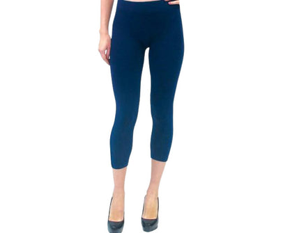 Elietian High Waisted Seamless Traditional CROP Leggings - 606River